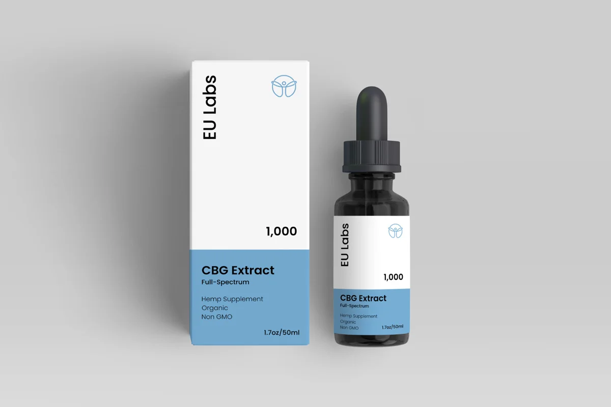 1000mg CBG oil (cannabigerol) dropper bottle — CBD Oil Brisbane